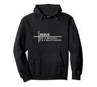 Jesus Not A Religion It's A Relationship Sweat à Capuche