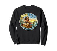 Jésus nourri aux Poissons Sweatshirt