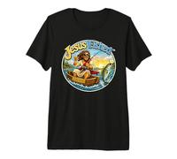 Jésus nourri aux Poissons T-Shirt Haut de Gamme