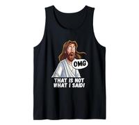 Jésus OMG, ce n'est Pas ce Que J'Ai Dit, C'est drôle Débardeur