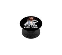 Jésus OMG, ce n'est Pas ce Que J'Ai Dit, C'est drôle PopSockets PopGrip Adhésif