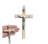 Jesus Ornament Piece - Religious Catholic Pendant, Devotional Ornament for Praying, Jesus Tree Display, Collection Holiday Piece with Etched Symbolic Detail, Home Wall Tool for Decorating & Hanging