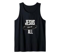 Jésus Paid It All for Me Christian Faith Message Inspiration Débardeur