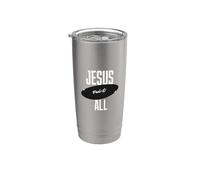Jésus Paid It All For Me Christian Faith Message Inspiration Gobelet isotherme en acier inoxydable double paroi