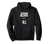 Jésus Paid It All for Me Christian Faith Message Inspiration Sweat à Capuche
