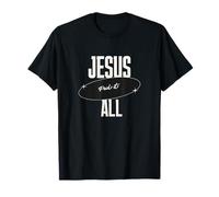 Jésus Paid It All for Me Christian Faith Message Inspiration T-Shirt