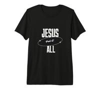 Jésus Paid It All for Me Christian Faith Message Inspiration T-Shirt Haut de Gamme