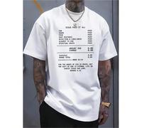 JESUS PAID IT ALL Graphic Print Tee- Soft, Breathable, Casual Short Sleeve T-Shirt for Men- Perfect for Summer, Outdoor Activities, and Faith-Based Events Tee For Adult, Men, Women, Teen, Teenager, Ad