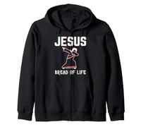 Jésus, Pain de Noël Vivant, Naissance, Pâques, Fils de Dieu, Christ Sweat à Capuche