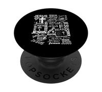 Jésus Partout dans la Bible PopSockets PopGrip Adhésif
