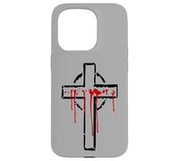 Jésus Passion Christ Crucifix Foi Golgotha Dieu Inquisition Coque pour iPhone 15 Pro