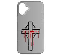 Jésus Passion Christ Crucifix Foi Golgotha Dieu Inquisition Coque pour iPhone 16 Plus