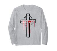 Jésus Passion Christ Crucifix Foi Golgotha Dieu Inquisition Manche Longue