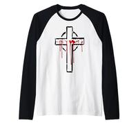 Jésus Passion Christ Crucifix Foi Golgotha Dieu Inquisition Manche Raglan