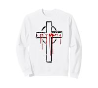 Jésus Passion Christ Crucifix Foi Golgotha Dieu Inquisition Sweatshirt
