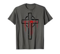 Jésus Passion Christ Crucifix Foi Golgotha Dieu Inquisition T-Shirt