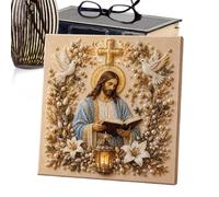 Jesus Pearl Art Kit | Beginner-friendly Christian Diy Craft Set For Adults