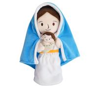 Jésus Peluche Mignon Vierge Poupée en Peluche Jouet Religieux Enfants Cadeaux Chrétiens Baptême Pâques Noël