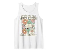 Jésus Pense Que Je suis Un délice Floral chrétien drôle Débardeur