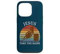 Jésus Prend Les rênes | Funny Barrel Racing Coque pour iPhone 13 Pro