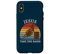 Jésus Prend Les rênes | Funny Barrel Racing Coque pour iPhone X/XS