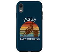 Jésus Prend Les rênes | Funny Barrel Racing Coque pour iPhone XR