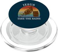 Jésus Prend Les rênes | Funny Barrel Racing PopSockets PopGrip pour MagSafe