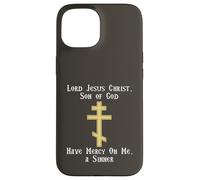 Jésus Prière du Cœur Hesychasm Orthodoxie Coque pour iPhone 15