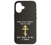 Jésus Prière du Cœur Hesychasm Orthodoxie Coque pour iPhone 16