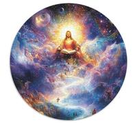 Jésus Puzzle 1000 Pièces Adultes Et Enfants Dès 14 Ans Style Fantastique Puzzle Adulte Jeu Éducatif Challenge Toy Jeu Relaxant 1000pcs (67.5x67.5cm)