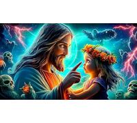 Jésus Puzzle pour Adultes 1000 pièces Papier recyclé Jeu Familial Amusant & Stimulant Jeu éducatif détente 38x52cm/1000pcs