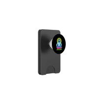 Jesus Raves Techno House Party EDM Festival Goa Electro Rave PopSockets PopWallet pour MagSafe