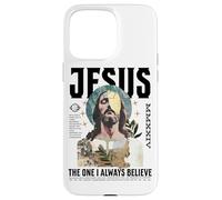 Jésus Religieux Chrétien Celui Qui croit Dieu Foi Jésus Coque pour iPhone 15 Pro Max