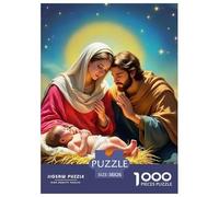 Jésus - Religion 1000 Pièces croyance religieuse Puzzle Adulte Un Puzzle Difficile Jeu Éduchatif Défi Jouets Enfants Activité Familiale Parfaite Cadeaux Pour Femmes Cadeaux Pour Hommes 38x26cm/1000pcs
