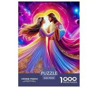 Jésus - Religion 1000 Pièces croyance Religieuse Puzzles pour Adultes Un Puzzle Difficile Jeu De Puzzle pour Toute La Famille Enfants Cadeaux pour Femmes Cadeaux pour Hommes 70x50cm/1000pcs