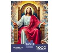 Jésus - Religion 1000 Pièces Le christianisme Puzzle en Papier Jeu D'intelligence Décoration Moderne Adultes Et Adolescents Dès 14 Ans 38x26cm/1000pcs