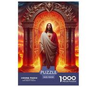 Jésus - Religion 1000 Pièces Le christianisme Puzzle en Papier Qualité Supérieure Cadeau Unique Adultes Et Adolescents Dès 14 Ans 70x50cm/1000pcs