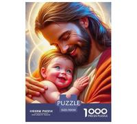 Jésus - Religion 1000 Pièces Le christianisme Puzzle en Papier Qualité Supérieure Décoration Moderne Adultes Et Adolescents Dès 14 Ans 70x50cm/1000pcs