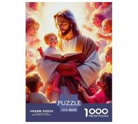 Jésus - Religion 1000 Pièces Le christianisme Puzzle pour Adultes Jeu D'intelligence Décoration Moderne Adultes Et Adolescents Dès 14 Ans 38x26cm/1000pcs