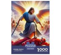 Jésus - Religion 1000 Pièces Le christianisme Puzzle pour Adultes Jeu D'intelligence Décoration Moderne Adultes Et Adolescents Dès 14 Ans 70x50cm/1000pcs