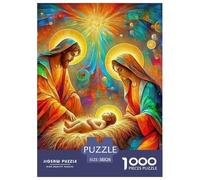 Jésus - Religion 1000 Pièces Le christianisme Puzzle pour Adultes Jeu D'intelligence Décoration Moderne Adultes Et Adolescents Dès 14 Ans 38x26cm/1000pcs