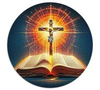 Jésus - Religion Puzzle 1000 Pièces Adultes Et Enfants Dès 14 Ans Art Religieux Puzzle Classique Jeu Éducatif Challenge Toy Détente & Relaxation 1000pcs (67.5x67.5cm)