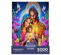 Jésus - Religion Puzzle 1000 Pièces Educa Cadeau Unique De l'art De La Décoration Espoir et Amour Jeu Éducatif Challenge Toy Adultes Et Enfants À Partir De 14 Ans 38x26cm/1000pcs