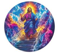 Jésus - Religion Puzzle 1000 Pièces Educa Jouet en Bois Cadeau Unique Décoration Intérieure Jeu Éduchatif Challenge Toy Adultes & Enfants des 14 Ans 1000pcs (67.5x67.5cm)