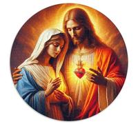 Jésus - Religion Puzzle 1000 Pièces Educa Jouet en Bois Divertissement Créatif Décoration Intérieure Jeu Éduchatif Challenge Toy Adultes & Enfants des 14 Ans 1000pcs (67.5x67.5cm)