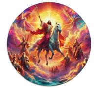 Jésus - Religion Puzzle 1000 Pièces Educa Jouet en Bois Jeu D'Intelligence Décoration Intérieure Jeu Éduchatif Challenge Toy Adultes & Enfants des 14 Ans 1000pcs (67.5x67.5cm)