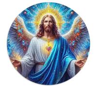 Jésus - Religion Puzzle Amusant Jeu De Société Adulte Activités Familiales Stimulantes 1000 Stukjes God Casse-tête Qualité Premium pour Adultes 1000pcs (67.5x67.5cm)