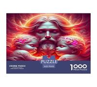 Jésus - Religion Puzzle De 1000 Pièces : Activité Familiale Idéale pour Les Week-Ends en Famille Absolutely Éblouissant!