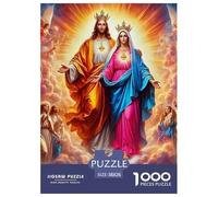 Jésus - Religion, Puzzle De 1000 Pièces, Cadeau Polyvalent Mêlant Amusement, Stimulation Intellectuelle Et Potentiel Décoratif, Option Parfaite pour Les Fêtes, Cadeaux De Noël Ou Occasions Spéciales,