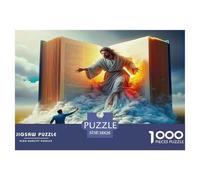 Jésus - Religion Puzzle De 1000 Pièces : Détente sans Écran pour Les Jeunes Cherchant À Éviter Les Appareils Électroniques Absolutely Éblouissant.
